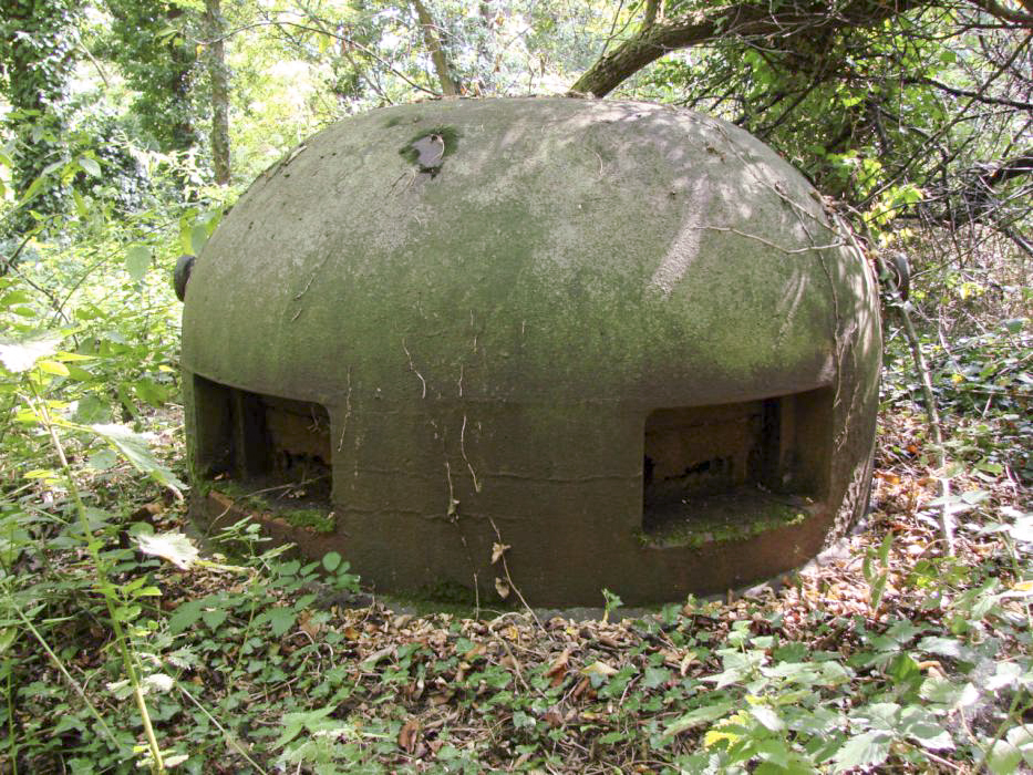 Ligne Maginot - BILLIG - A18 - (Ouvrage d'artillerie) - Bloc 7
La cloche GFM.