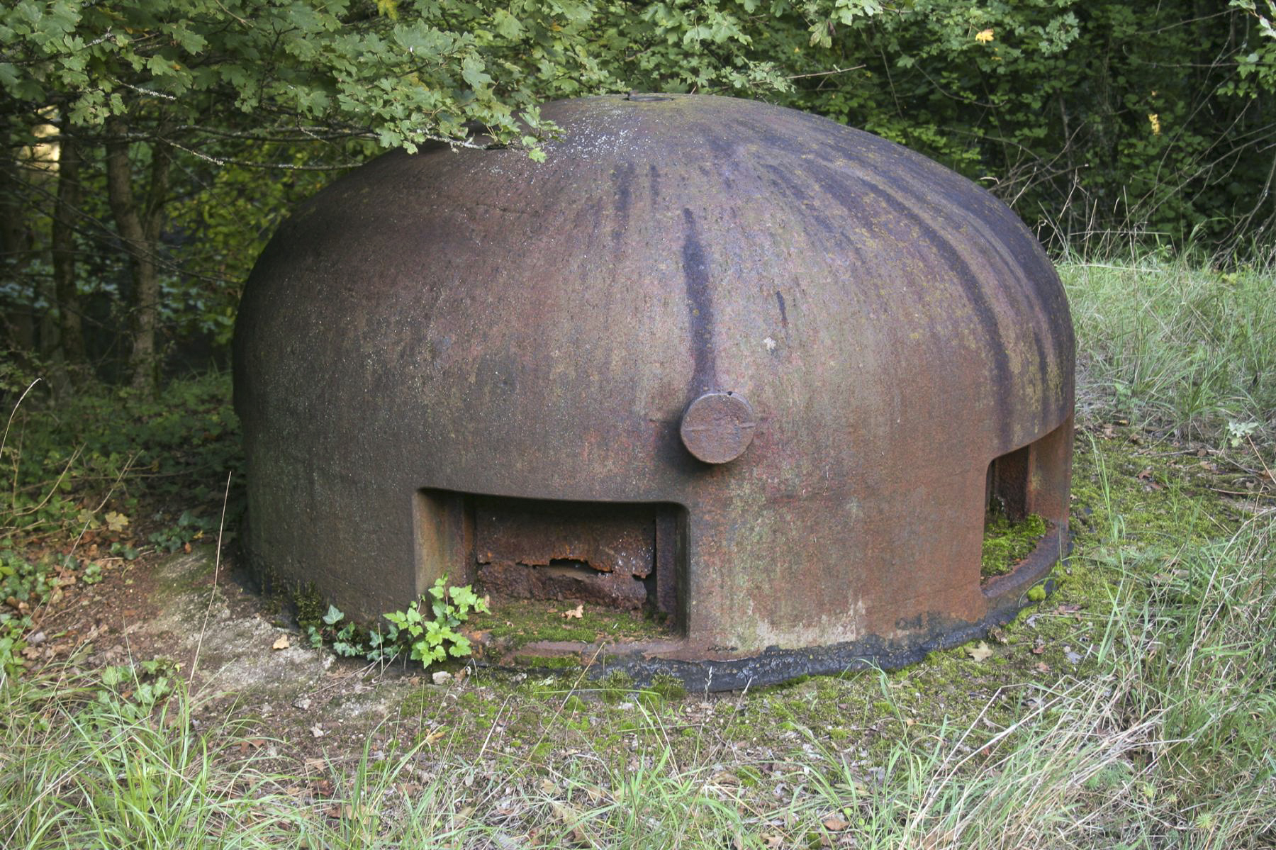 Ligne Maginot - BILLIG - A18 - (Ouvrage d'artillerie) - Bloc 5
Cloche GFM - Michel Teiten