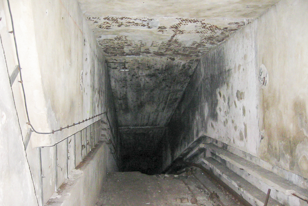 Ligne Maginot - MONT DES WELCHES - A21 - (Ouvrage d'artillerie) - Entrée munitions
Sommet du plan incliné