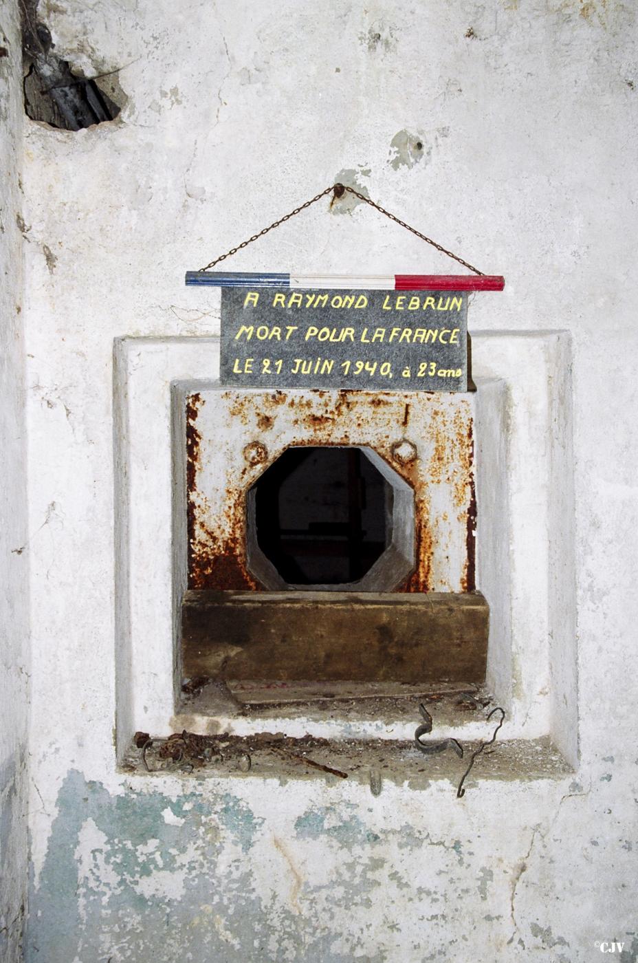 Ligne Maginot - FERME CHAPPY - A1 - (Ouvrage d'infanterie) - Bloc 1