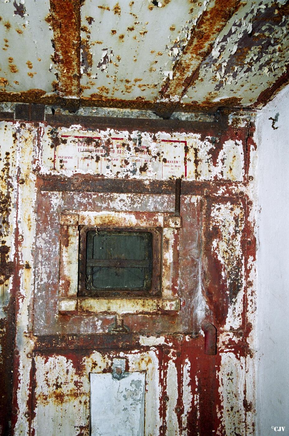 Ligne Maginot - FERME CHAPPY - A1 - (Ouvrage d'infanterie) - Bloc 1
Chambre de tir Ouest
