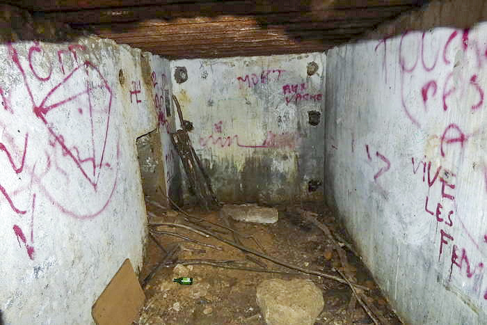 Ligne Maginot - CB604 - BELLEVUE - (Blockhaus pour arme infanterie) - Intérieur...
