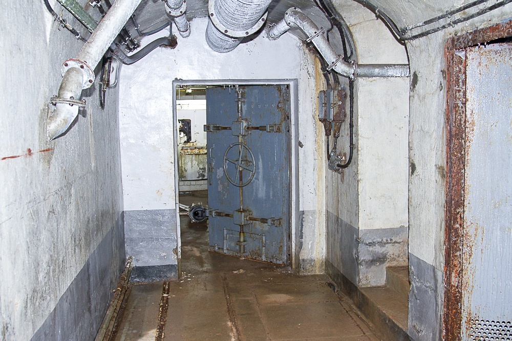 Ligne Maginot - PAS DU ROC - (Ouvrage d'artillerie) - Bloc 3
Entrée de la chambre de tir 