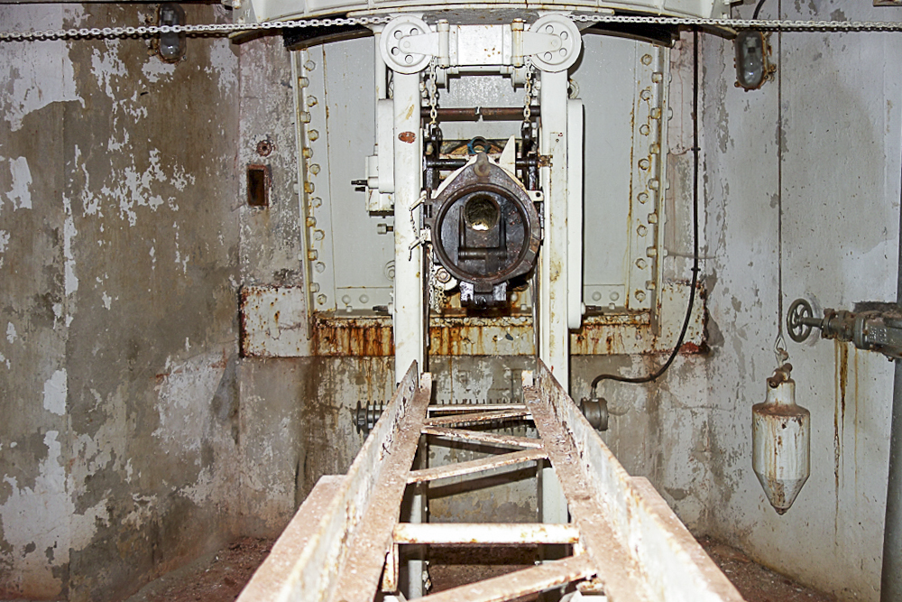Ligne Maginot - LAVOIR - (Ouvrage d'artillerie) - Bloc 1
Canon-mortier de 75 mle 31