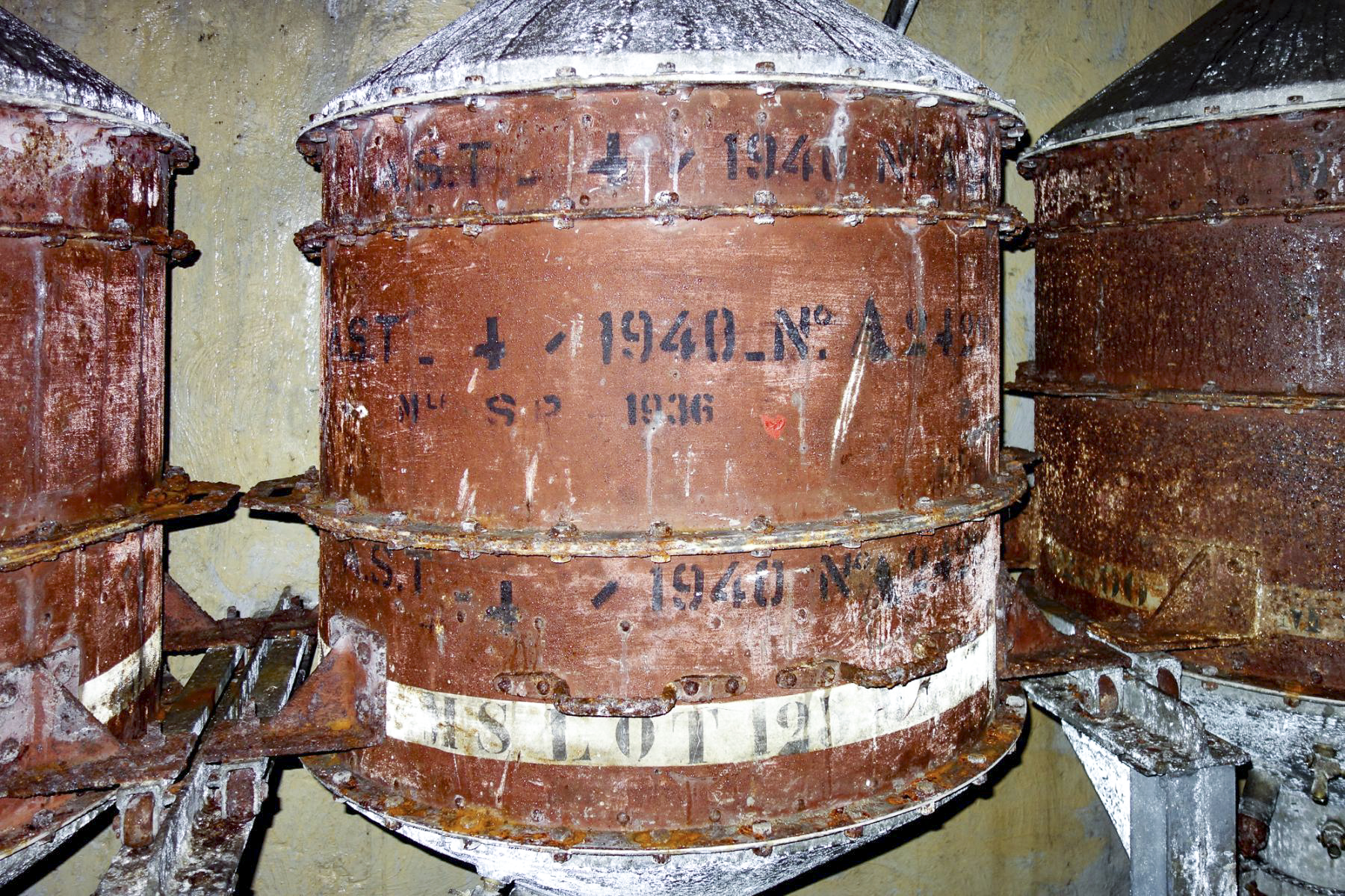 Ligne Maginot - LAVOIR - (Ouvrage d'artillerie) - Salle de neutralisation. - Michel Teiten