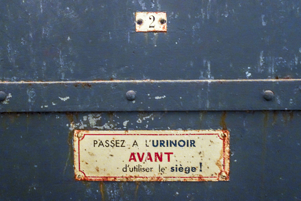 Ligne Maginot - SAINT ROCH (SHR) - (Ouvrage d'artillerie) - Latrines pour la troupe
