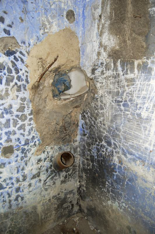 Ligne Maginot - RIEUX ROUX 2 - TUNNEL FERROVIAIRE - (Blockhaus pour arme infanterie) - Goulotte lance-grenade dans la chambre de tir