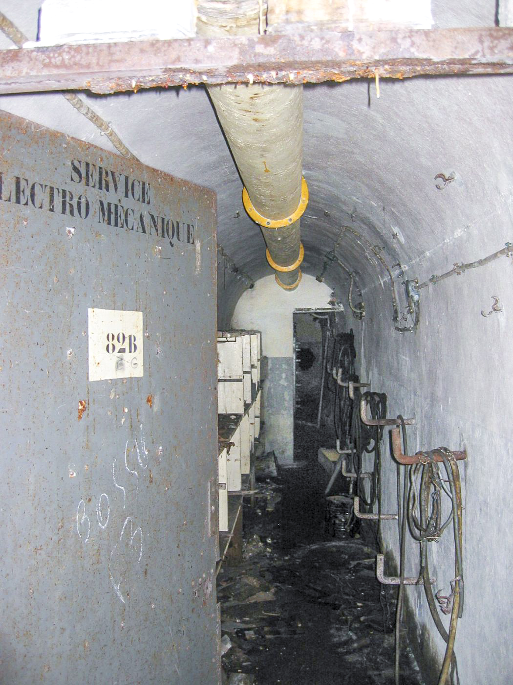 Ligne Maginot - BILLIG - A18 - (Ouvrage d'artillerie) - Service électro-mécanique - Michel Teiten