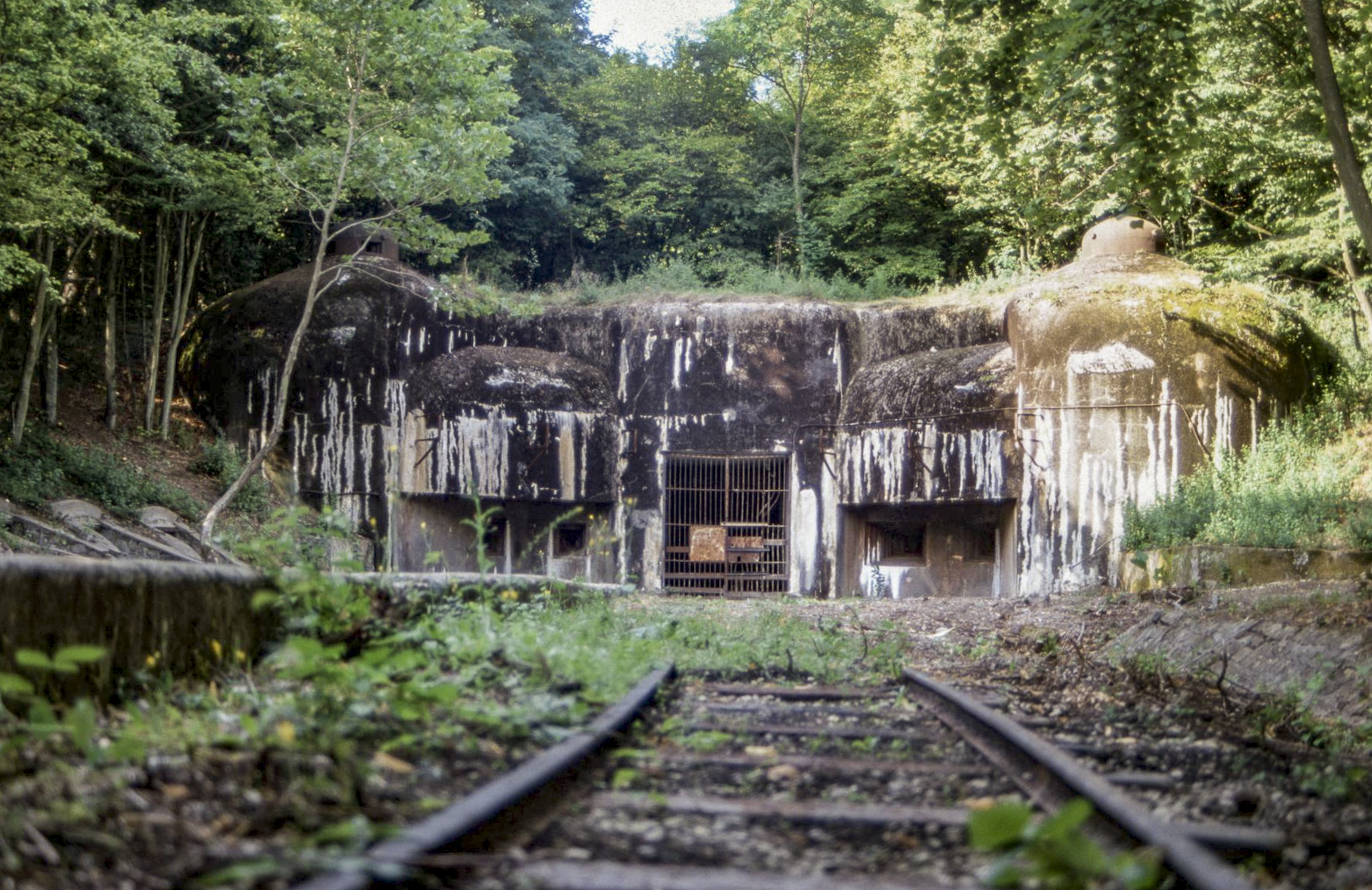 Ligne Maginot - KOBENBUSCH  - A13 - (Ouvrage d'artillerie) - Entrée des munitions vue depuis la voie de 60
 - Michel Teiten