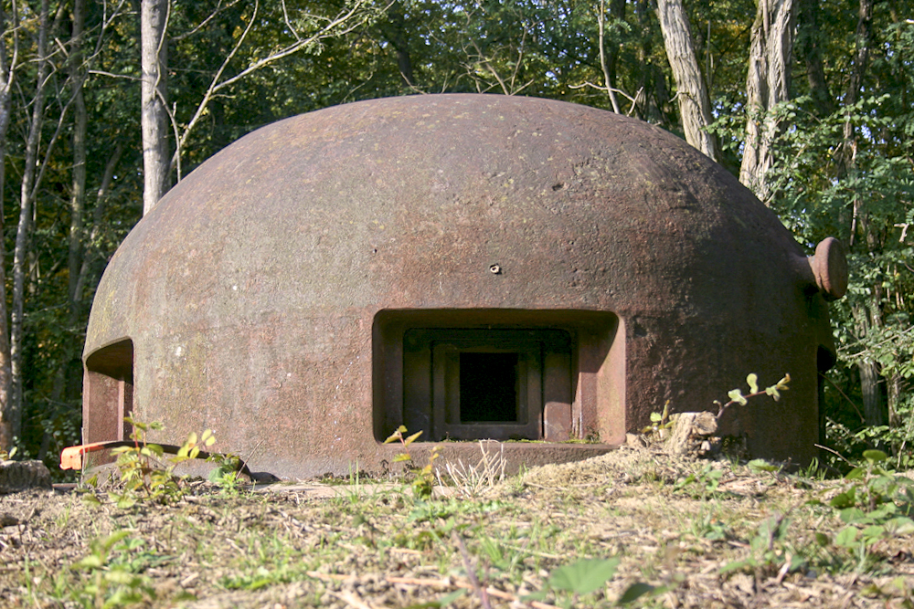 Ligne Maginot - KOBENBUSCH  - A13 - (Ouvrage d'artillerie) - Entrée des hommes
Cloche GFM