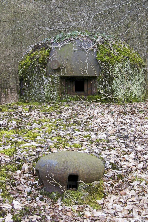 Ligne Maginot - KOBENBUSCH  - A13 - (Ouvrage d'artillerie) - Bloc 1
Cloche GFM et cloche de prise d'air - Michel Teiten