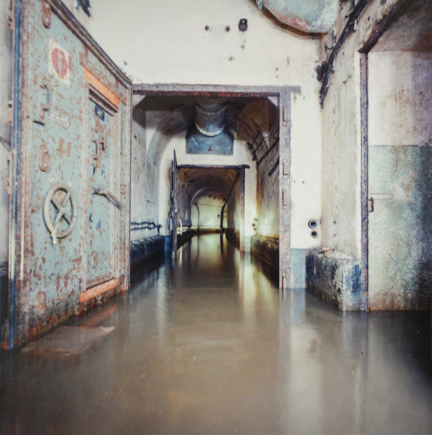 Ligne Maginot - KOBENBUSCH  - A13 - (Ouvrage d'artillerie) - Montée en eau dans les galeries de l'ouvrage