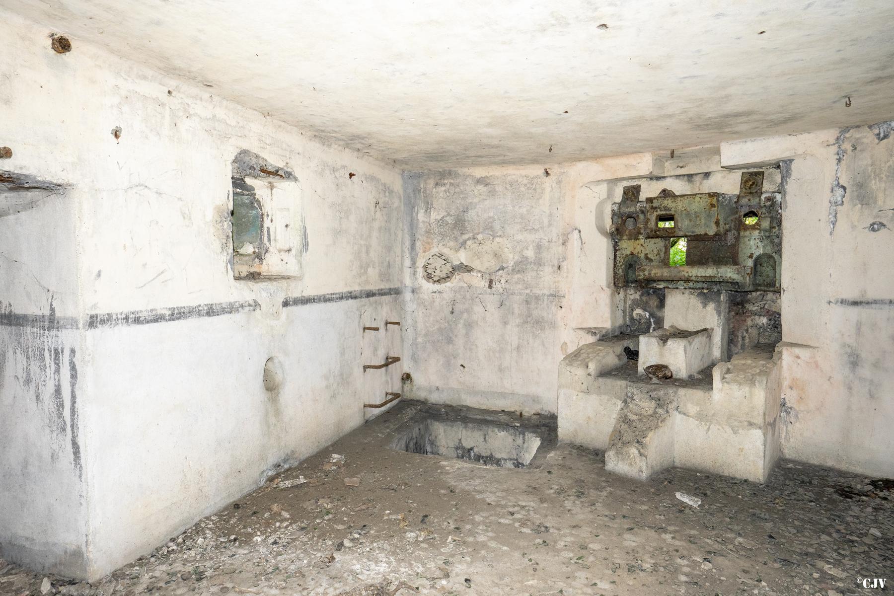 Ligne Maginot - B483 - CALVAIRE SAINT DRUON - (Blockhaus pour canon) -  - Lia VERMEULEN