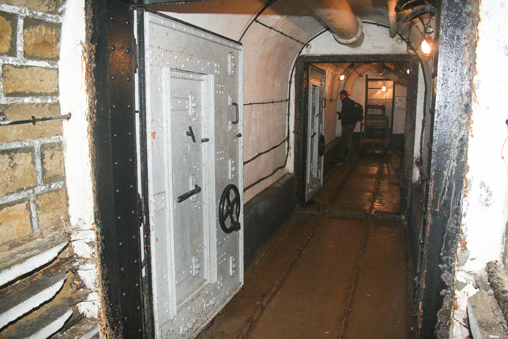 Ligne Maginot - GALGENBERG - A15 - (Ouvrage d'artillerie) - Bloc 3
Sas d'entrée dans les locaux souterrains du bloc