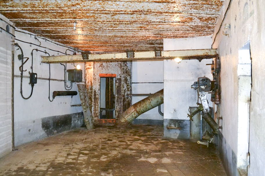 Ligne Maginot - GALGENBERG - A15 - (Ouvrage d'artillerie) - L'entrée des hommes
