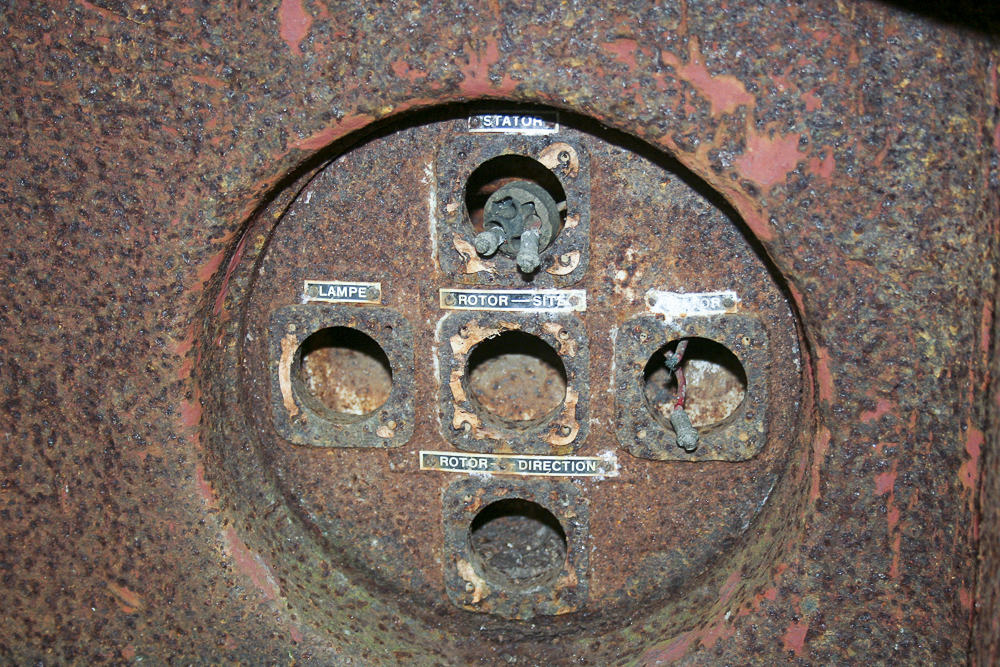 Ligne Maginot - GALGENBERG - A15 - (Ouvrage d'artillerie) - Bloc 1
Détail du bloc projecteur