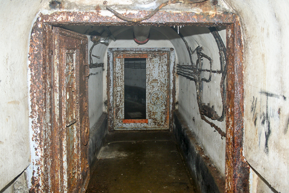 Ligne Maginot - GALGENBERG - A15 - (Ouvrage d'artillerie) - Bloc 1
Sas d'entrée dans le bloc