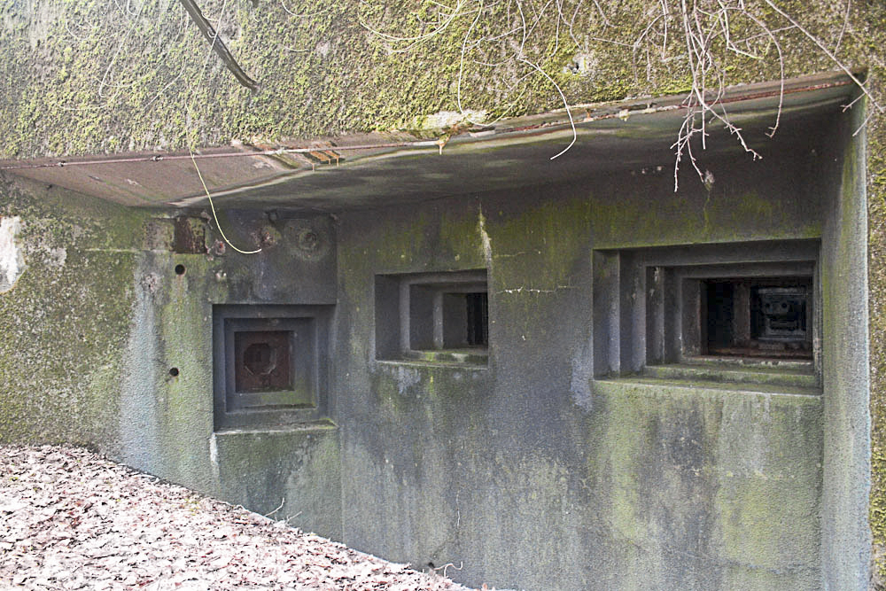 Ligne Maginot - GALGENBERG - A15 - (Ouvrage d'artillerie) - Bloc 2
Les trois créneaux de la chambre de tir