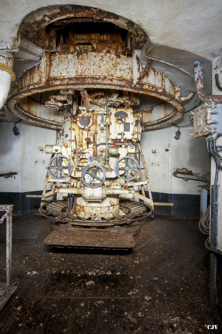 Ligne Maginot - GALGENBERG - A15 - (Ouvrage d'artillerie) - Bloc 4
Etage intermédiaire de la tourelle de 81