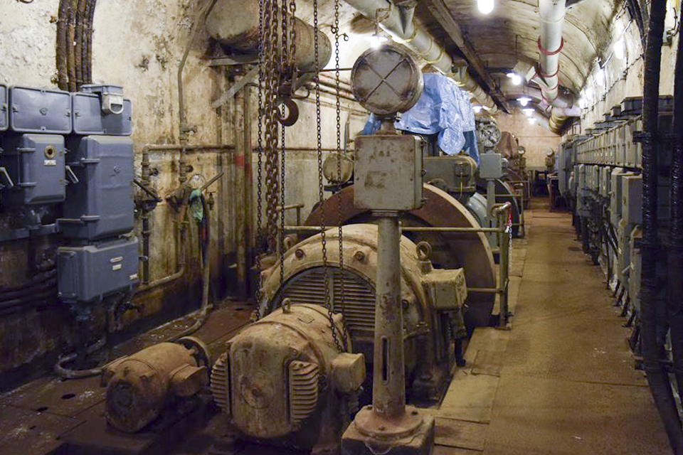 Ligne Maginot - GALGENBERG - A15 - (Ouvrage d'artillerie) - L'usine électrique