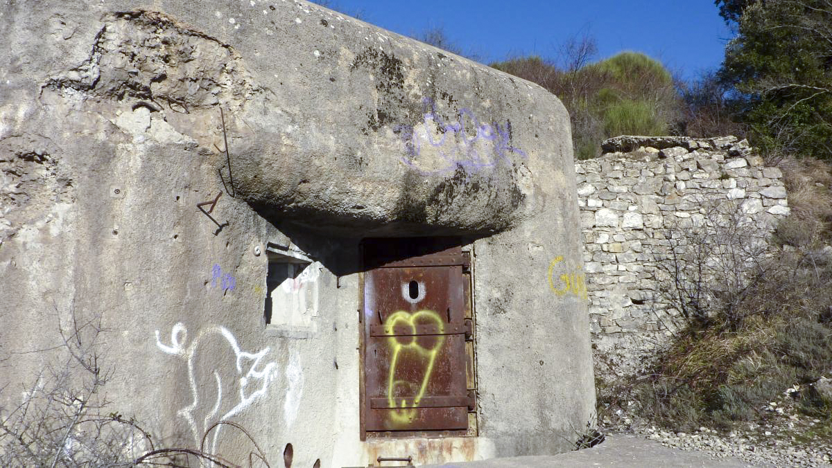 Ligne Maginot - COL DES BANQUETTES (EO7) - (Abri actif) - Bloc 1
Entrée - ELLENA-CUNY