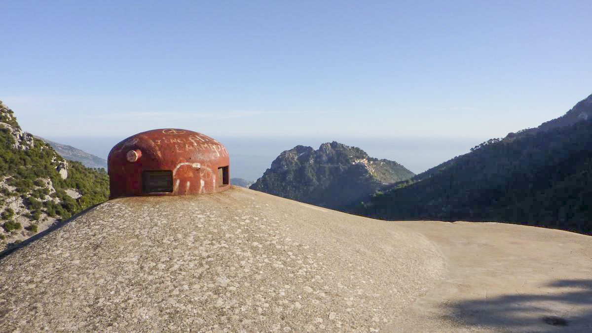 Ligne Maginot - COL DES BANQUETTES (EO7) - (Abri actif) - Bloc 3
Vue sur St Agnes - ELLENA-CUNY
