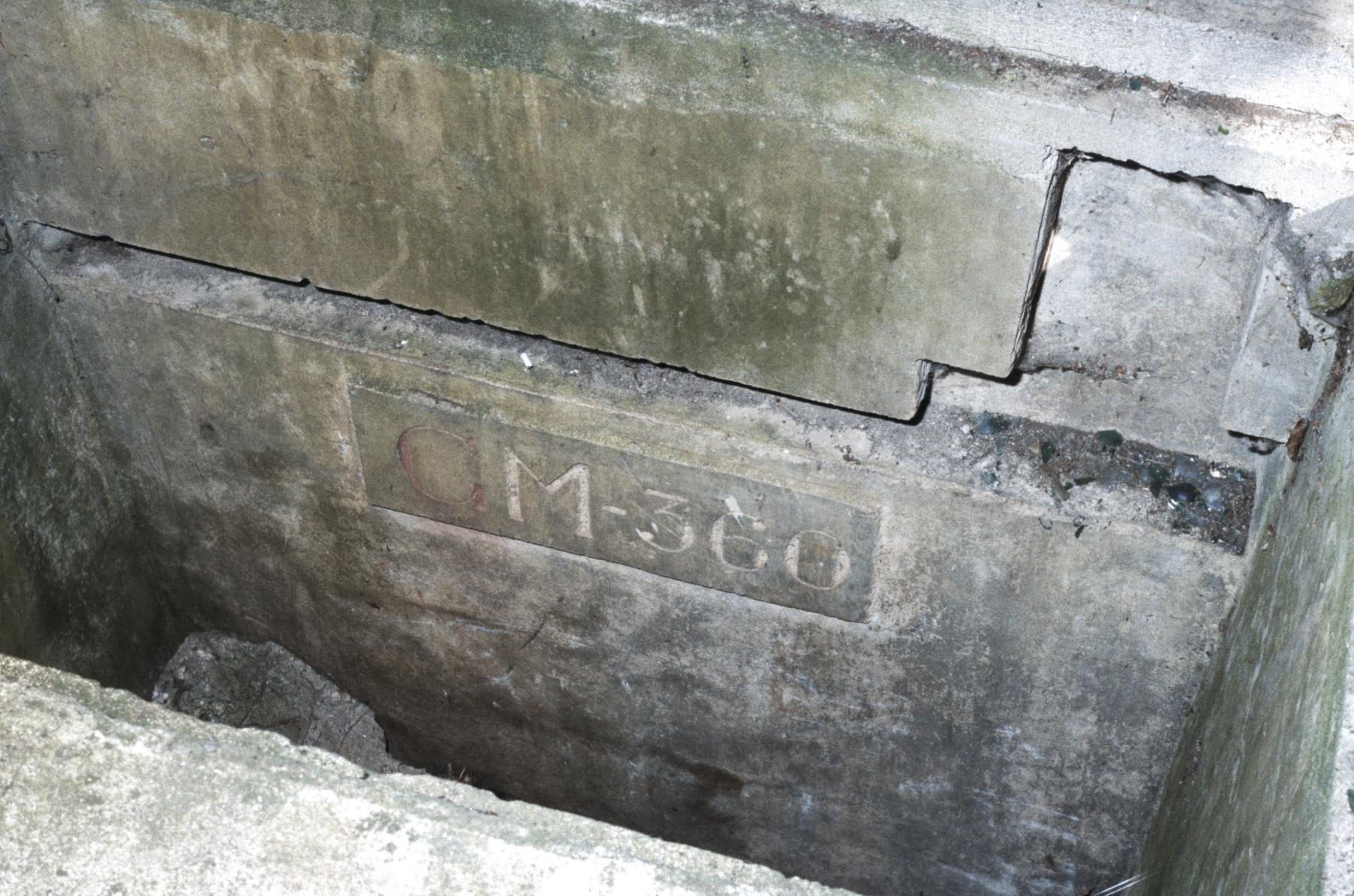 Ligne Maginot - SARRALBE (BARRAGE DE) - (Inondation défensive) - Niche à mine - MANSUY Michel