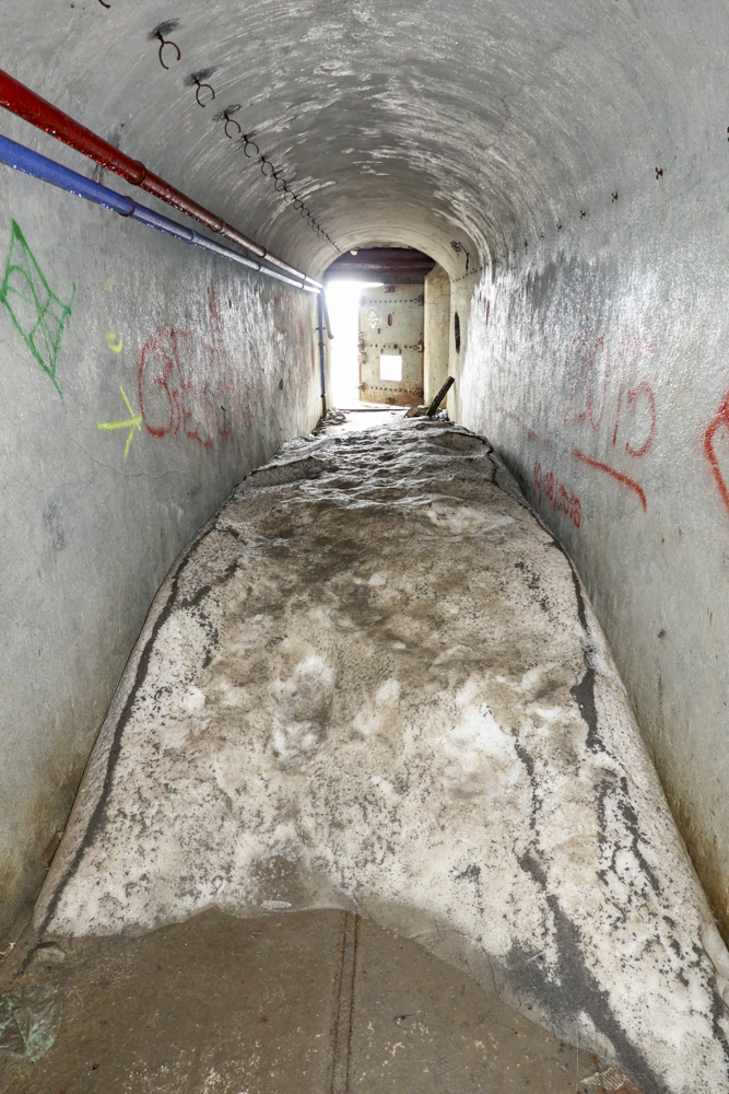 Ligne Maginot - RESTEFOND - (Ouvrage d'artillerie) - Galerie d'entrée