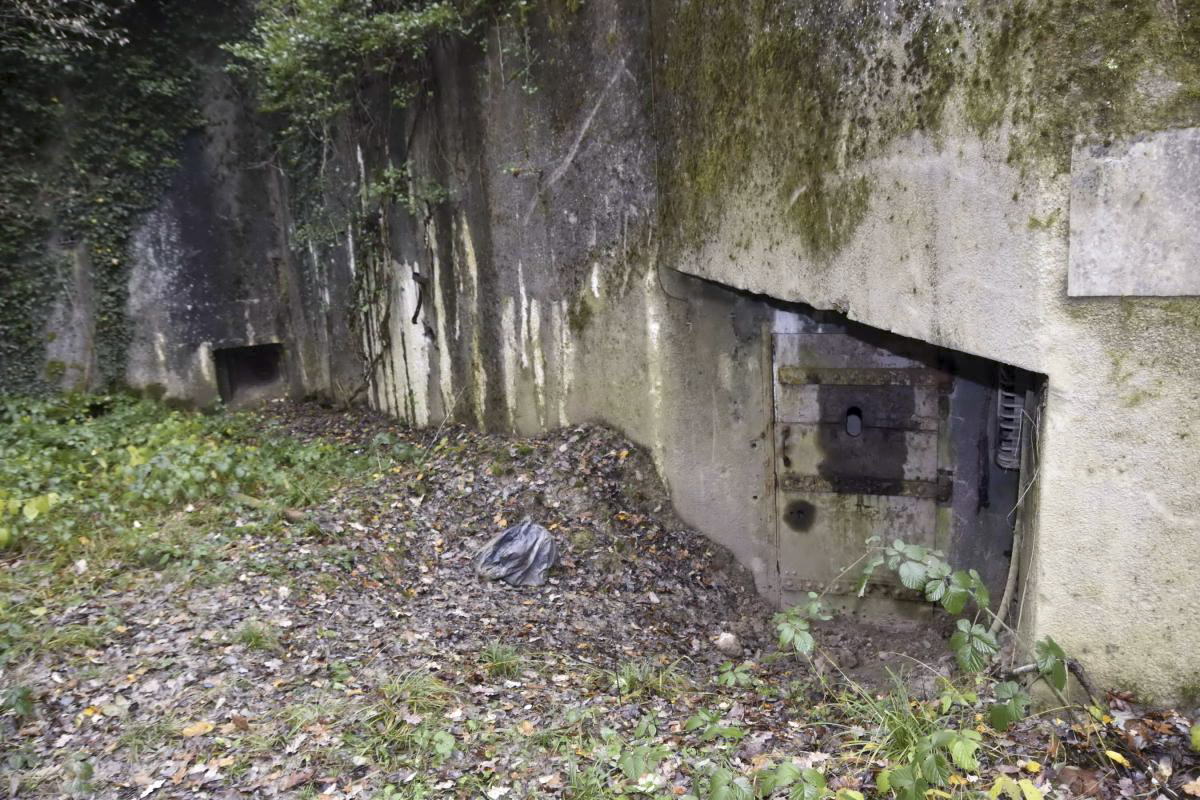 Ligne Maginot - OBERHEIDE - A14 - (Ouvrage d'infanterie) - Entrée de la casemate nord