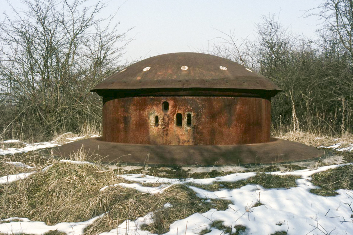 Ligne Maginot - OBERHEIDE - A14 - (Ouvrage d'infanterie) - La tourelle de mitrailleuses