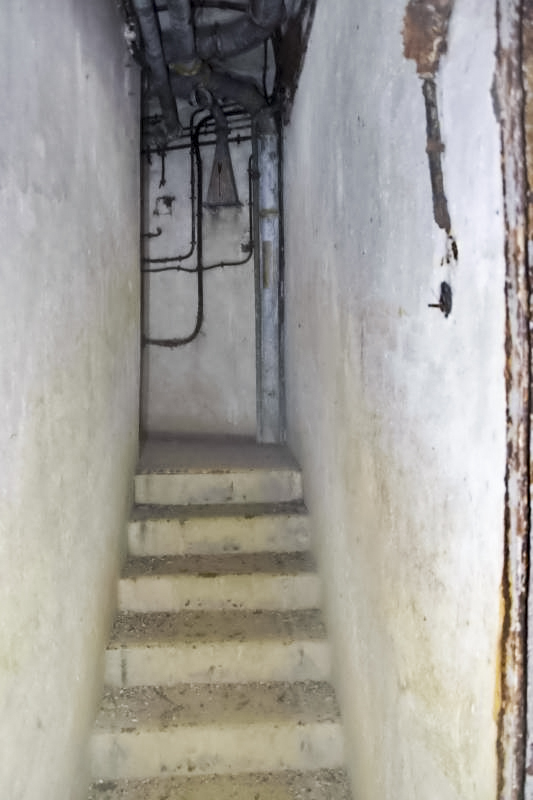 Ligne Maginot - OBERHEIDE - A14 - (Ouvrage d'infanterie) - Escalier menant à la chambre de tir nord
