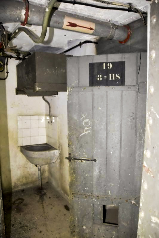 Ligne Maginot - OBERHEIDE - A14 - (Ouvrage d'infanterie) - Chambre des hommes, près de la cloche GFM nord basse