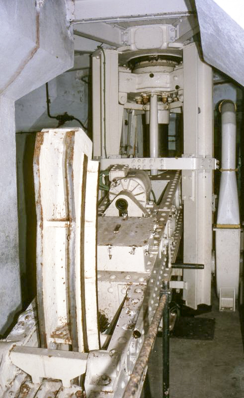 Ligne Maginot - OBERHEIDE - A14 - (Ouvrage d'infanterie) - Le balancier de la tourelle de mitrailleuses