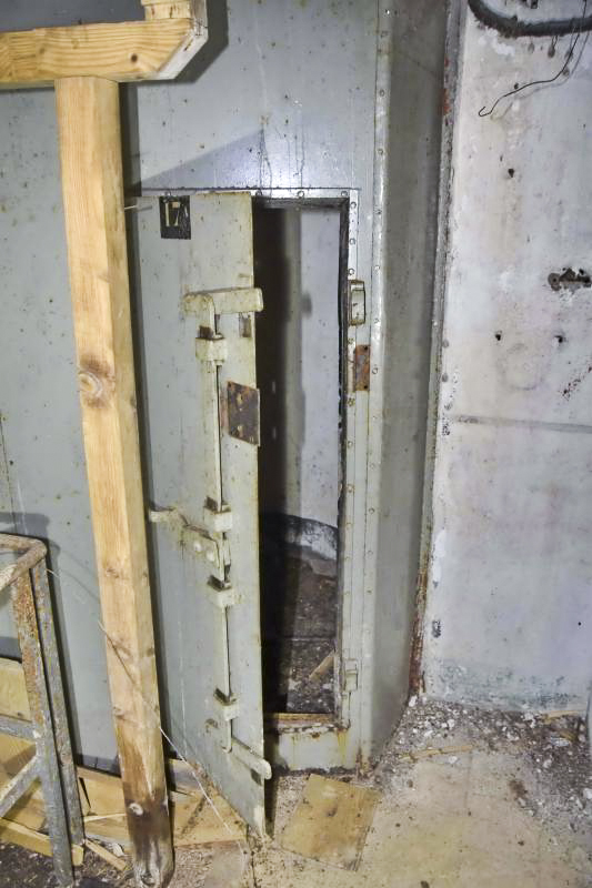 Ligne Maginot - OBERHEIDE - A14 - (Ouvrage d'infanterie) - Porte d'accès à la cloche GFM sud (haute) - D.Froehly