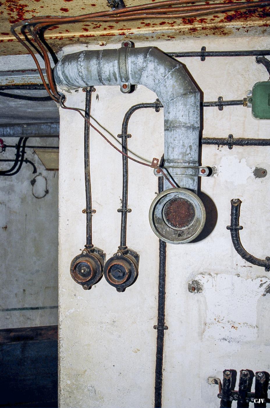 Ligne Maginot - OBERHEIDE - A14 - (Ouvrage d'infanterie) - Tube acoustique 