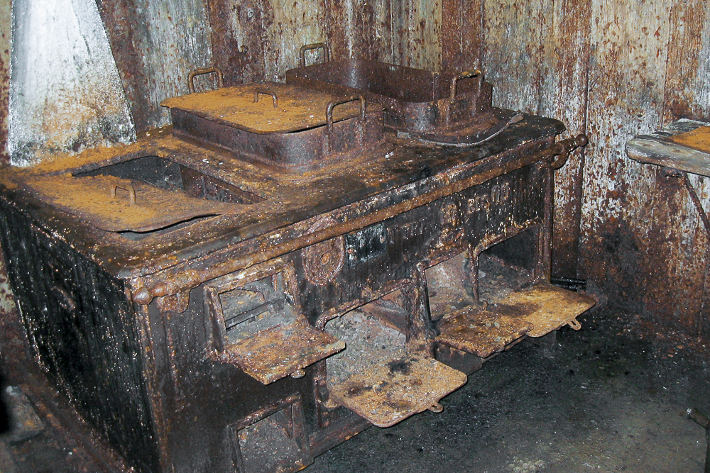 Ligne Maginot - OBERHEIDE - A14 - (Ouvrage d'infanterie) - Cuisinière François-Vaillant à charbon - Michel Teiten