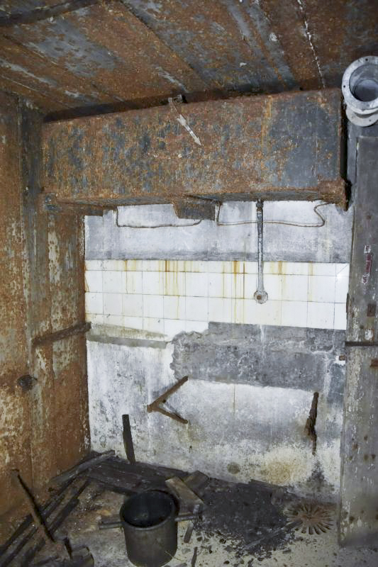 Ligne Maginot - OBERHEIDE - A14 - (Ouvrage d'infanterie) - Cuisine entièrement devastée
