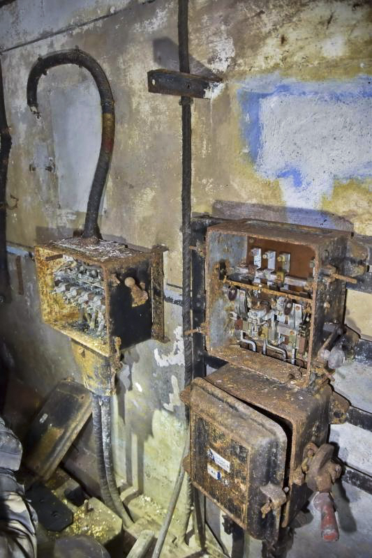 Ligne Maginot - OBERHEIDE - A14 - (Ouvrage d'infanterie) - Boitier de commande électrique - D.Froehly