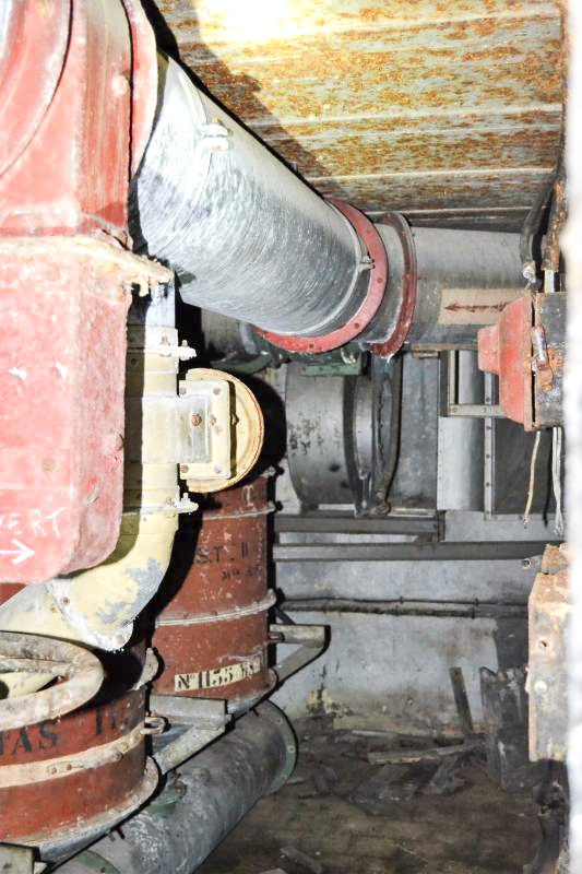 Ligne Maginot - OBERHEIDE - A14 - (Ouvrage d'infanterie) - Salle des filtres. - Jules MATHIEU