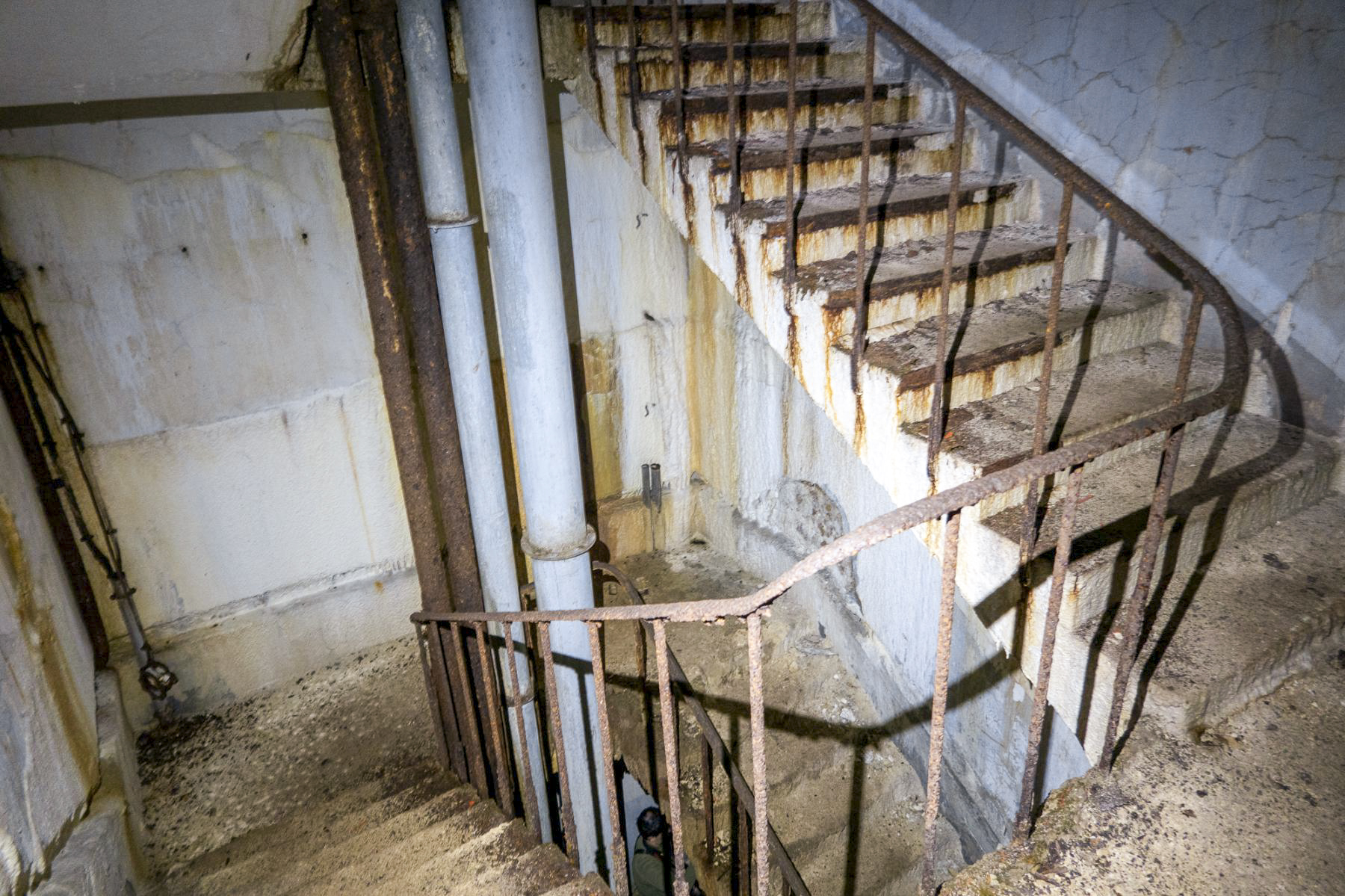 Ligne Maginot - ROTHERBERG - X30 (QUARTIER FREISTROFF - II/162°RIF) - (Abri) - Entrée Sud
Cage escalier - Michel Teiten