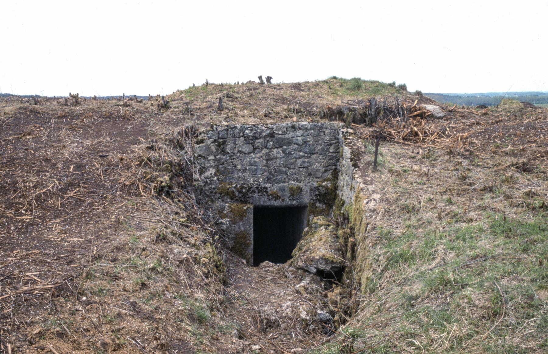Ligne Maginot - M12B - KNOPP 3 - (Blockhaus pour arme infanterie) - L'entrée - MANSUY Michel