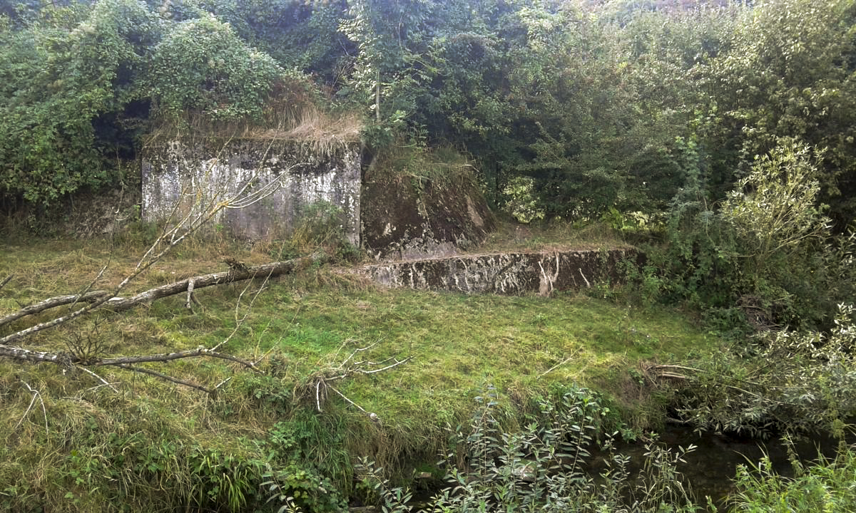 Ligne Maginot - VF60 - Antenne Métrich - Pont de la Canner n°2
Pile du deuxième pont enjambant la Canner