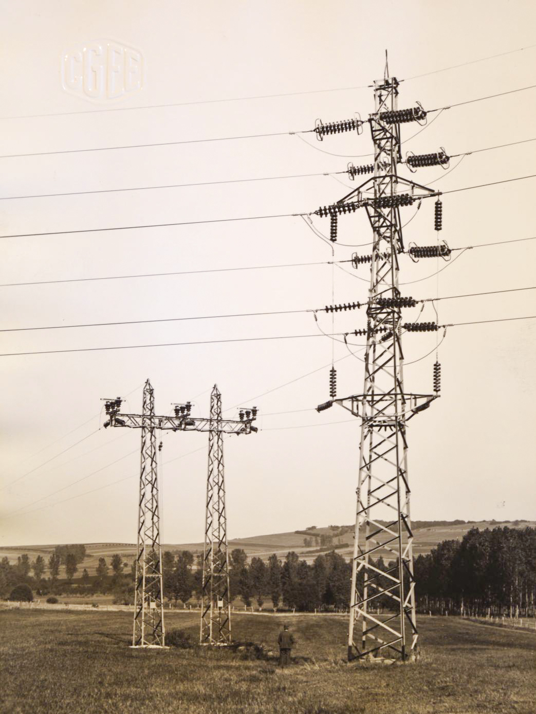 Ligne Maginot - VILLACOURT - (Infrastructures électriques) - Dispositif de sectionnement CENE de Villacourt - CGEE - Trindel