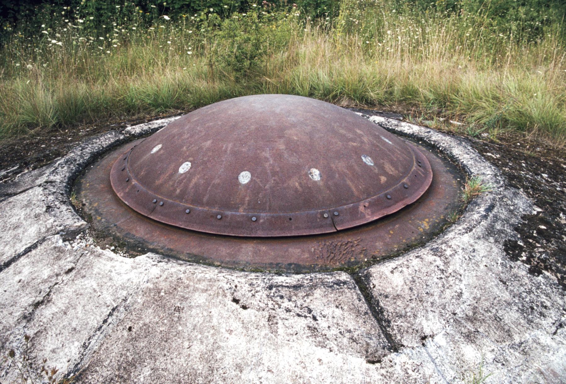 Ligne Maginot - BOIS KARRE - A12 - (Ouvrage d'infanterie) - La tourelle de mitrailleuses - MANSUY Michel