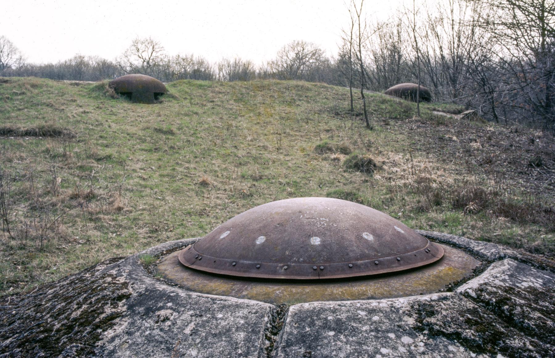 Ligne Maginot - BOIS KARRE - A12 - (Ouvrage d'infanterie) - La tourelle de mitrailleuses - MANSUY Michel