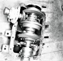 Ligne Maginot - Tourelle modèle 1932 pour deux mortiers de 81 mm - Hackenberg bloc 10
Réducteur ouvert