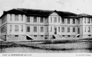 Ligne Maginot - MORFONTAINE - (Camp de sureté) - Un des pavillon métalliques de fabrication Grame
