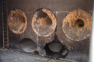 Ligne Maginot - RESERVOIR DE DIEFENBACH - (Inondation défensive) - Les passages