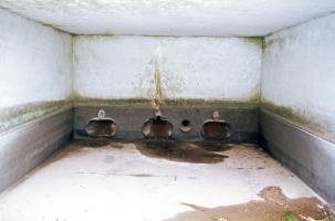 Ligne Maginot - RESERVOIR DE DIEFENBACH - (Inondation défensive) - La sortie d'eau par les vannes