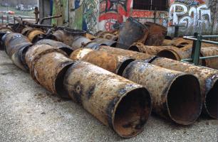 Ligne Maginot - RESERVOIR DE DIEFENBACH - (Inondation défensive) - Les tubes ont été retirés lors de la restauration